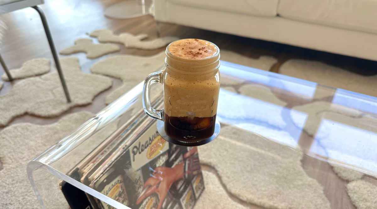 High Protein Pumpkin Cookie Butter Cold Brew