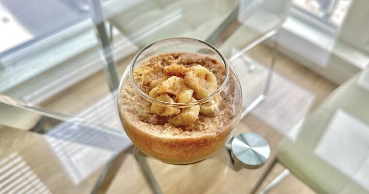 Banana Bread Overnight Oats