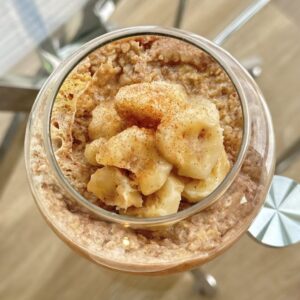 Banana Bread Overnight Oats