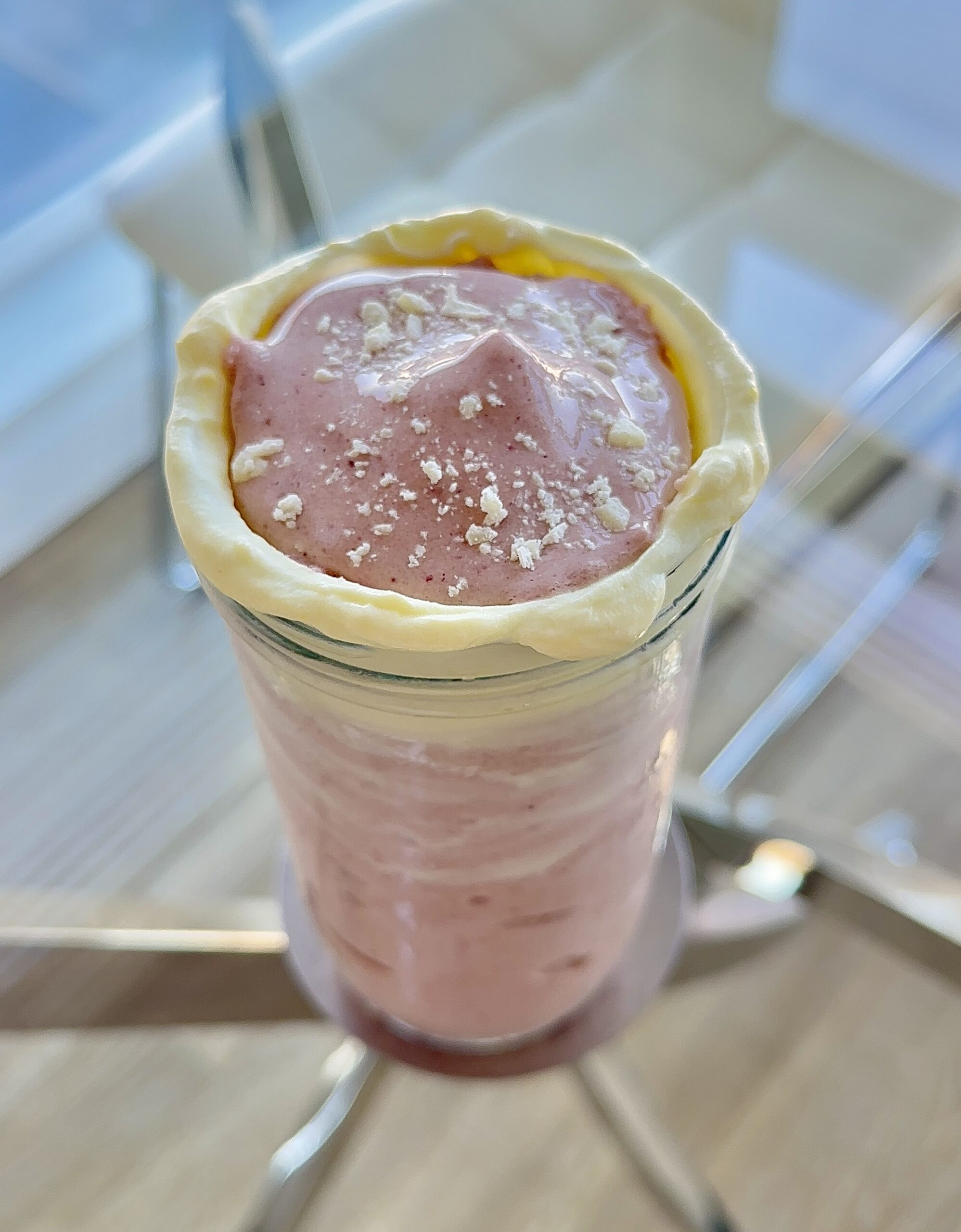 Cranberry Truffle Protein Smoothie