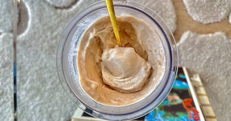 Snickerdoodle Protein Ice Cream