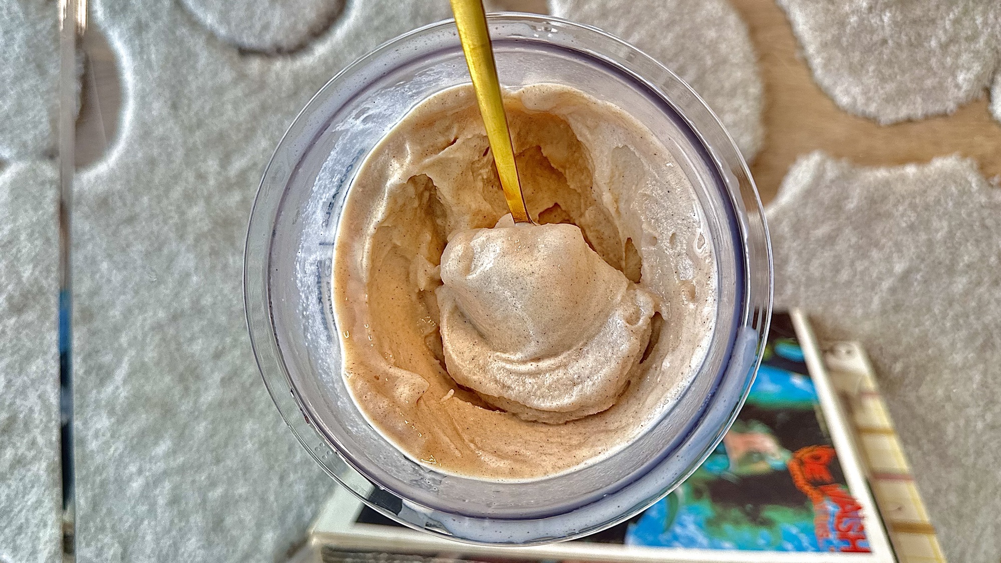 Snickerdoodle Protein Ice Cream