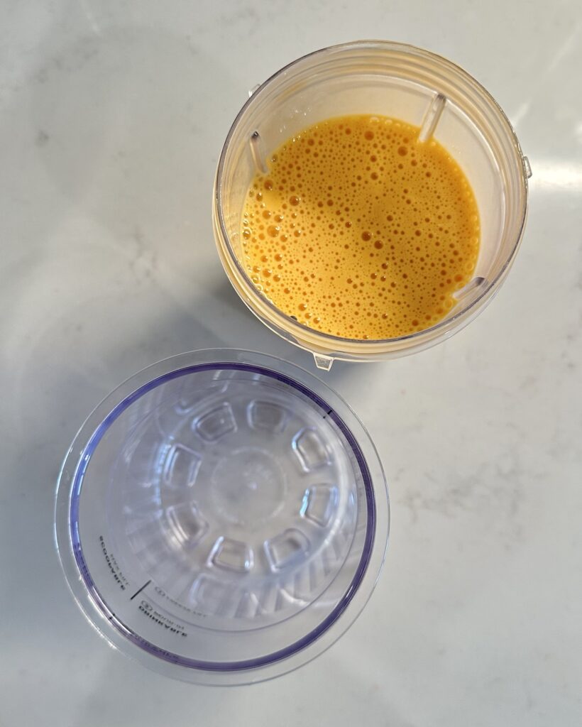 Blended Thai Tea Protein Ice Cream Ingredients