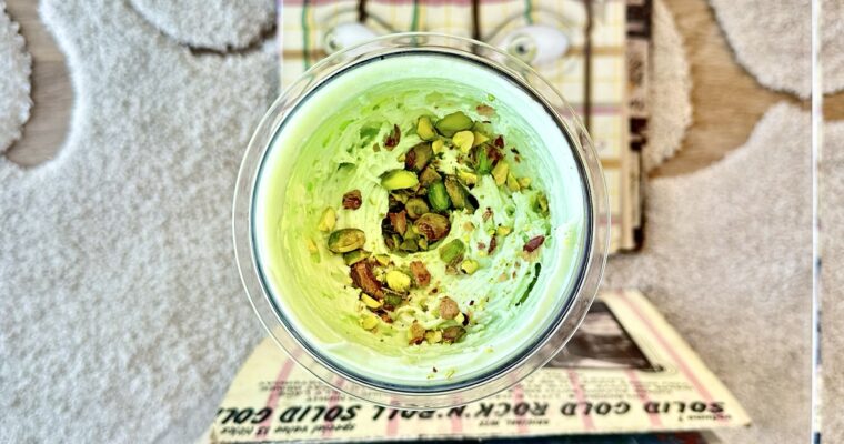 Pistachio Protein Ice Cream