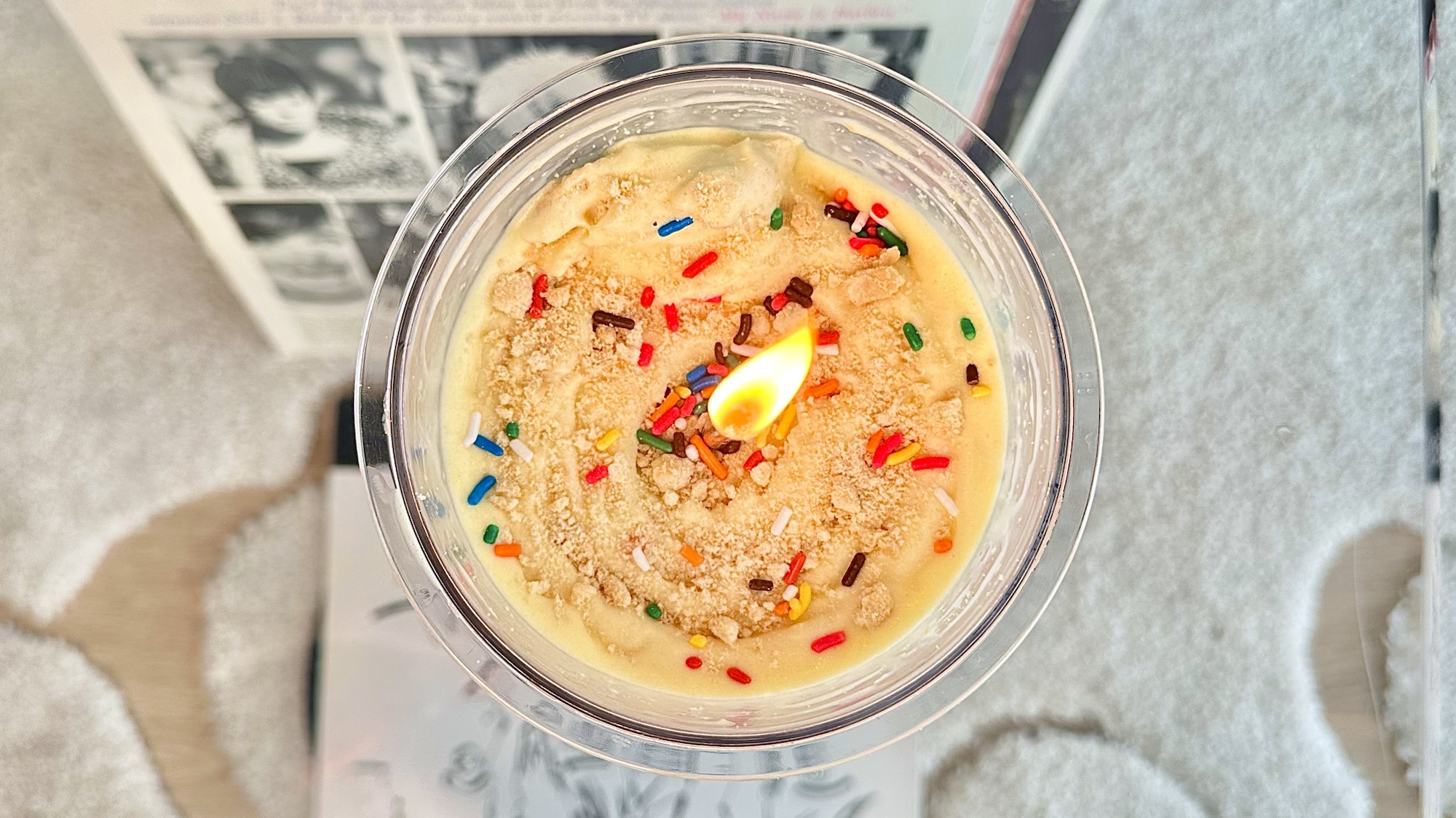 Birthday Cake Protein Ice Cream