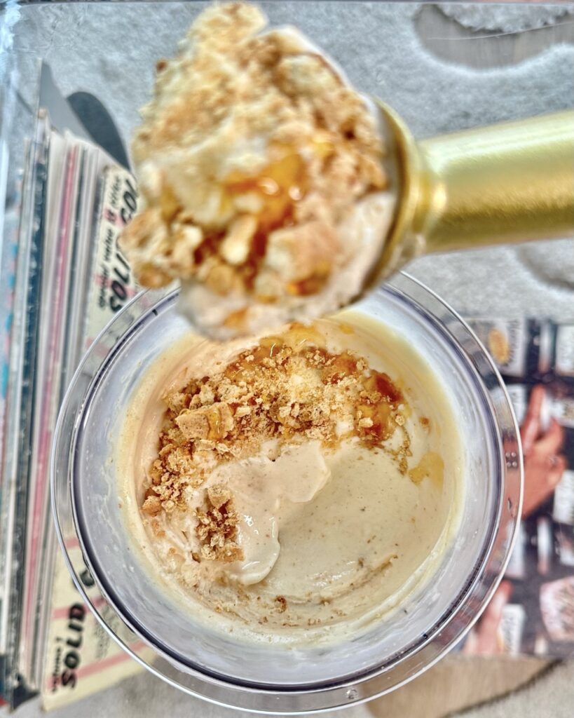 Honey Graham Protein Ice Cream