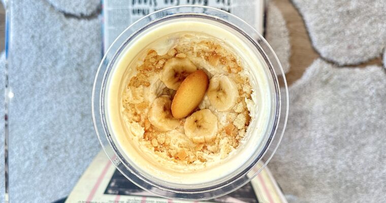 Banana Pudding Protein Ice Cream