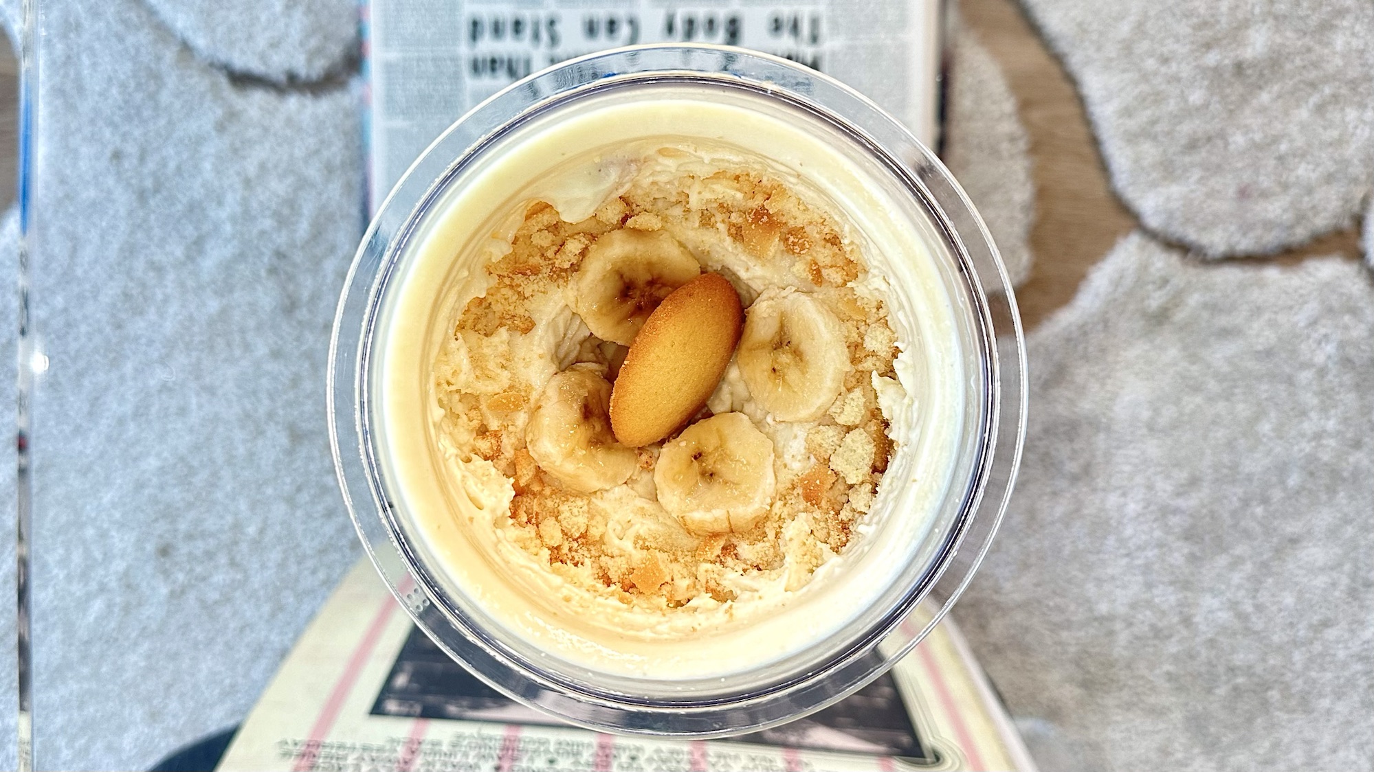 Banana Pudding Protein Ice Cream