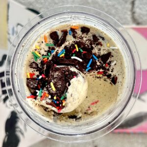 Oreo Birthday Cake Protein Ice Cream