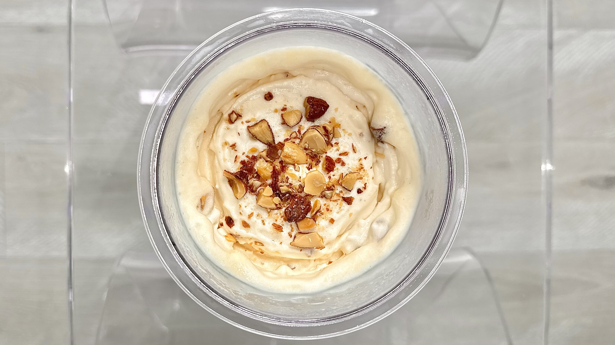 Honey Roasted Almond Protein Ice Cream