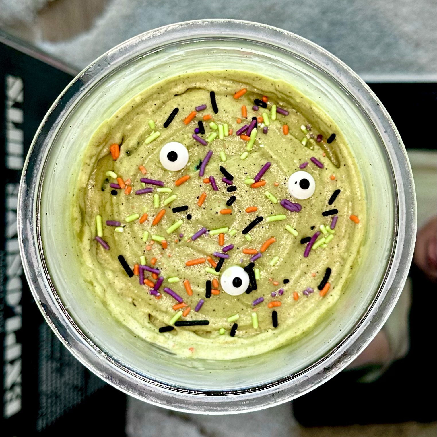 Witch’s Brew Protein Ice Cream