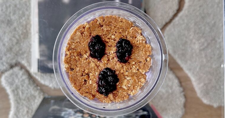 Boo Berry Pie Protein Ice Cream