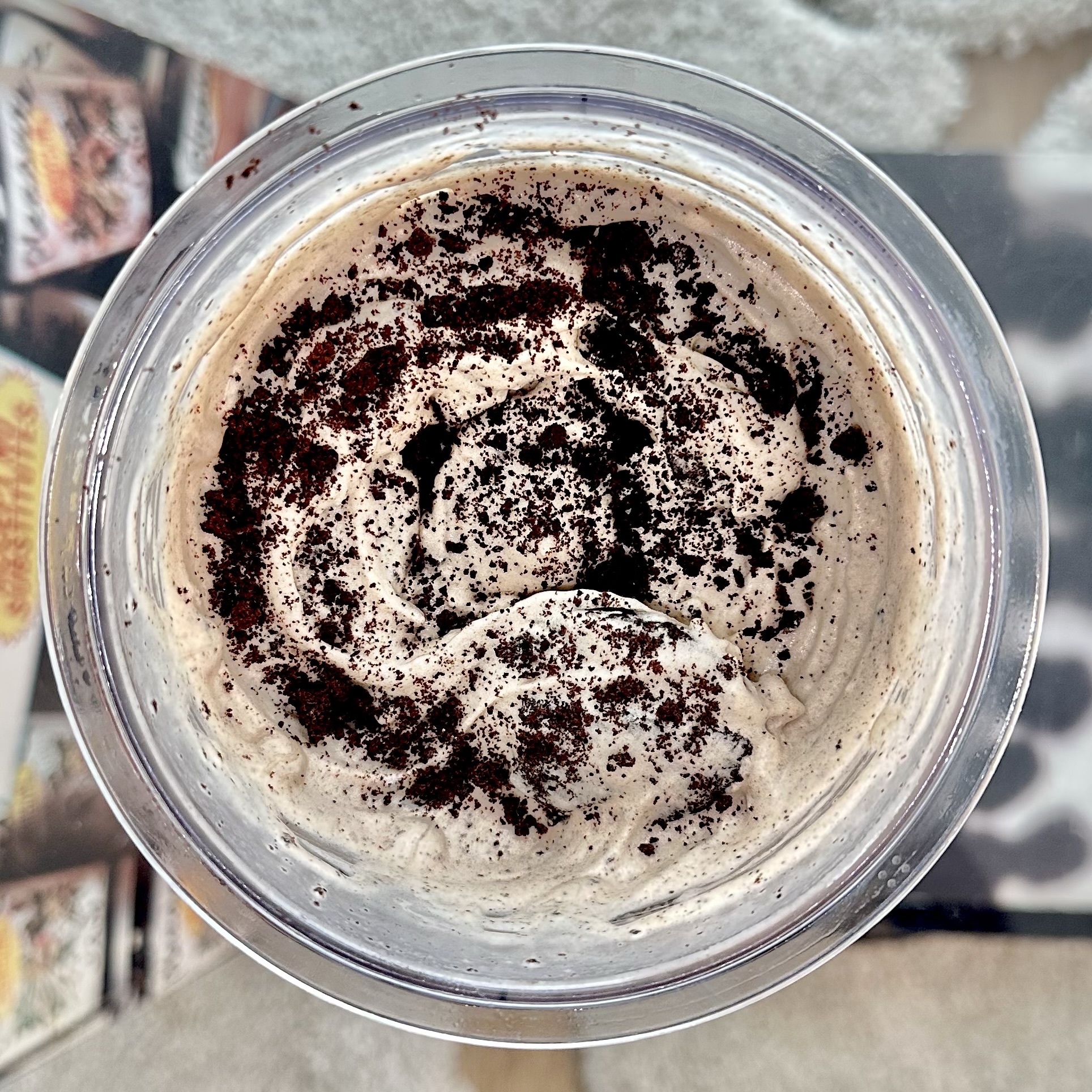 Dirty Snow Protein Ice Cream