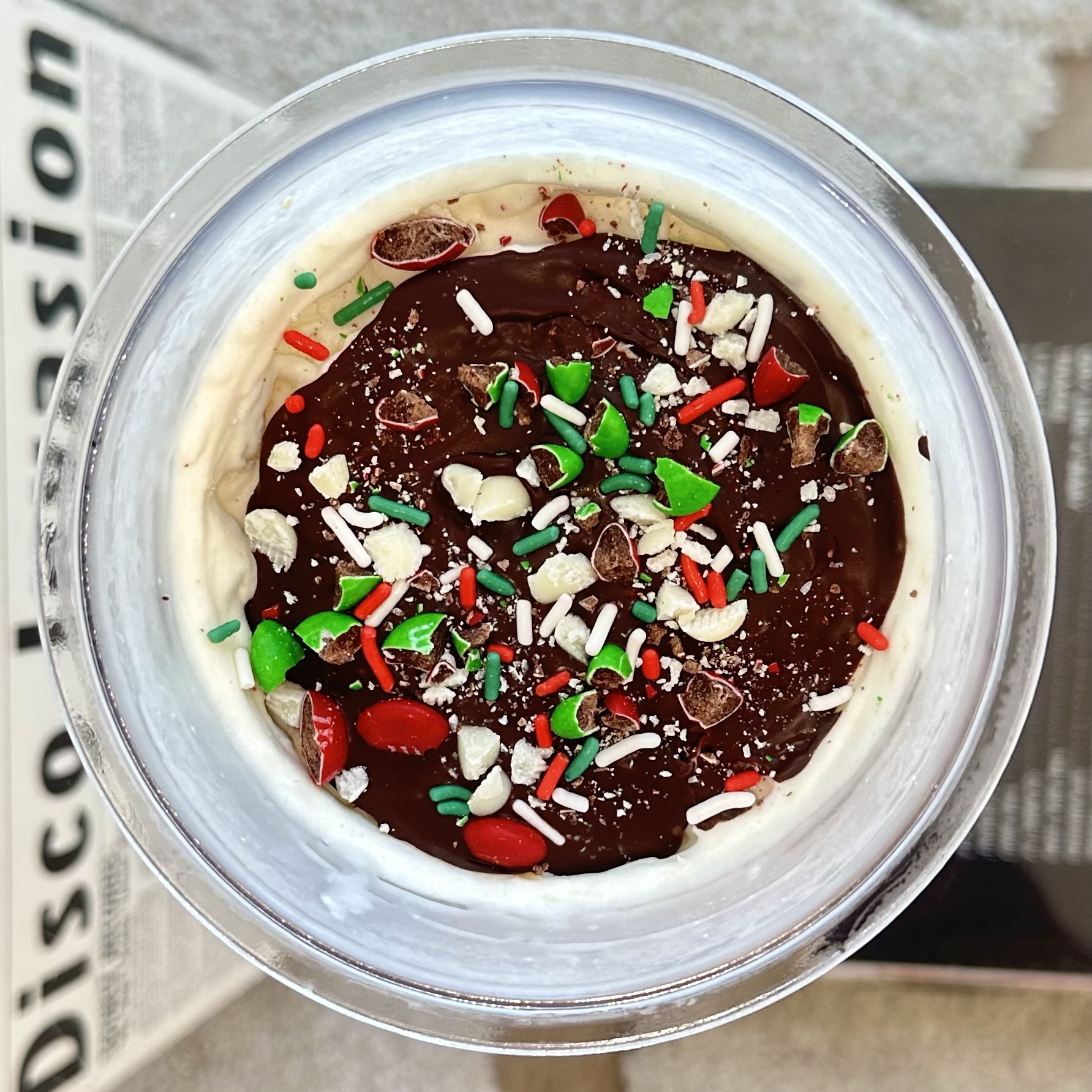 Christmas Crack Protein Ice Cream