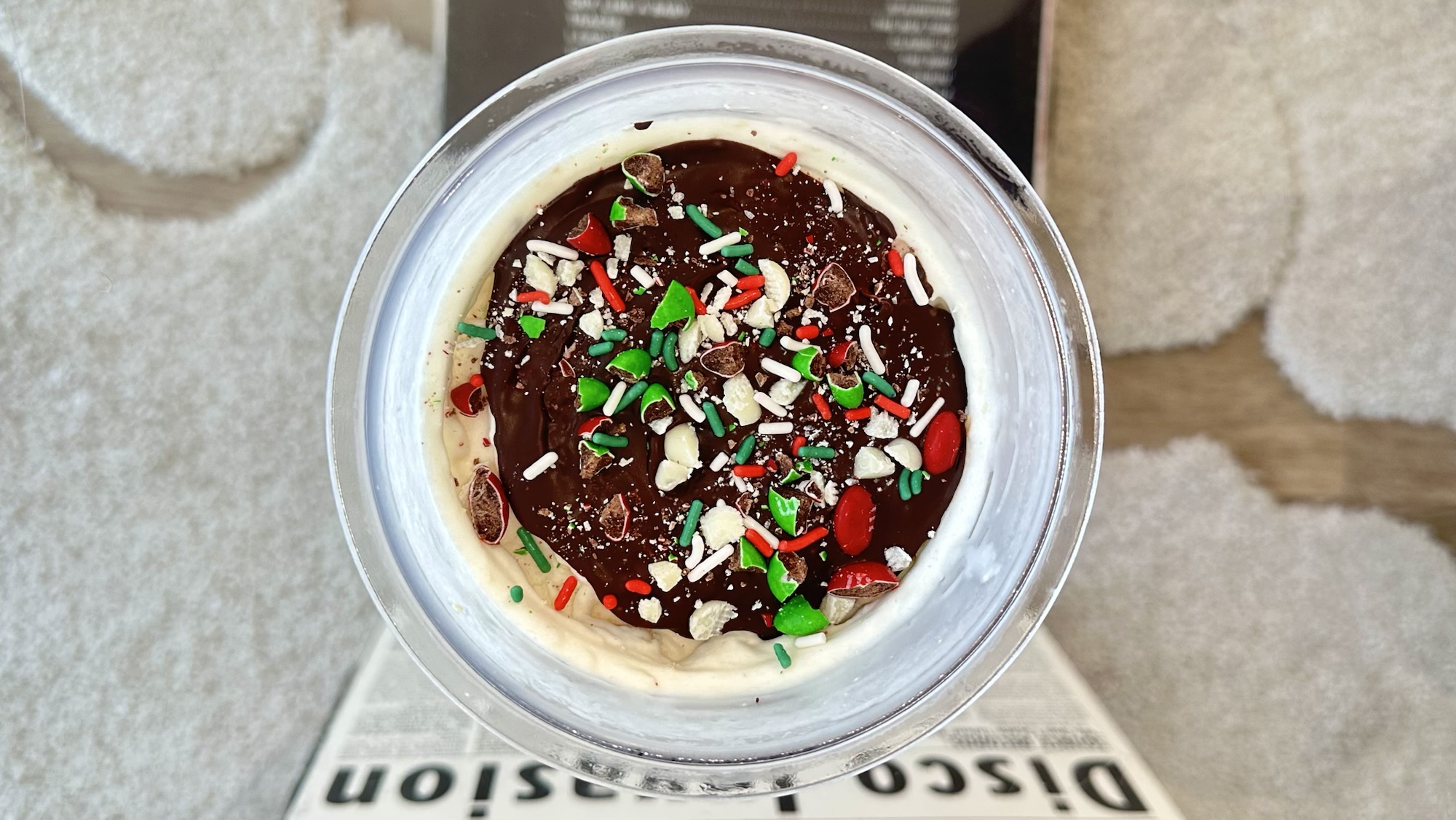 Christmas Crack Protein Ice Cream